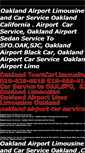 Mobile Screenshot of oaklandairporttowncars.com